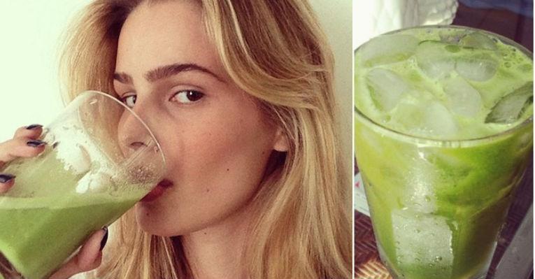 Confira os mitos e verdades do suco verde, queridinho de Yasmin Brunet