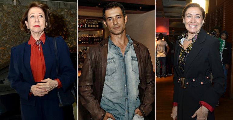 Elenco confere a estreia de ‘Saramandaia’ em churrascaria no Rio de Janeiro