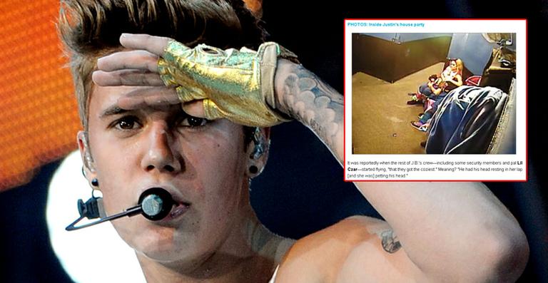 Justin Bieber é visto aos beijos com garçonete