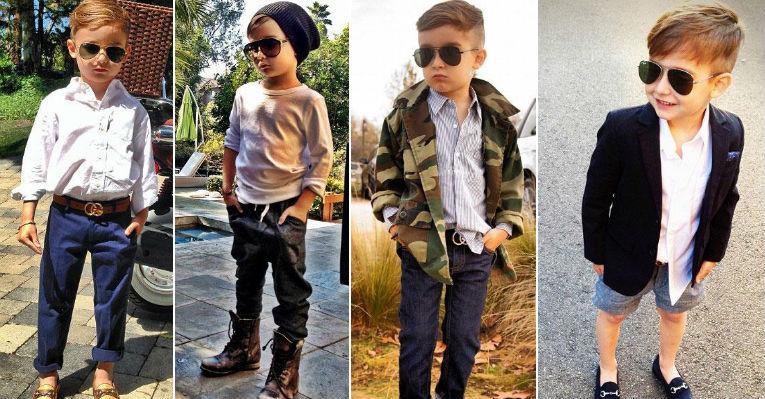 Garoto faz sucesso na internet com ‘look do dia’. Será que a vaidade é saudável na infância?