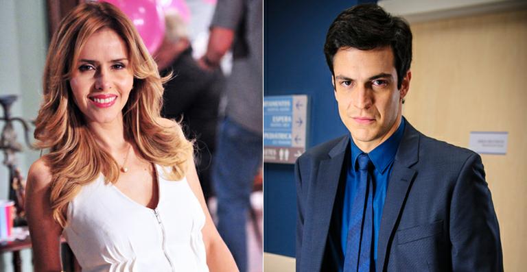Glauce (Leona Cavalli) e Félix (Mateus Solano)