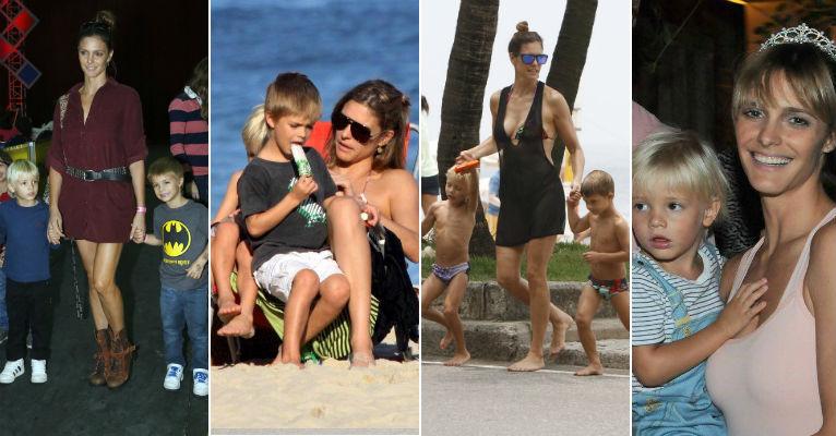 Fernanda Lima completa 36 anos! Veja fotos da apresentadora ao lado dos filhos