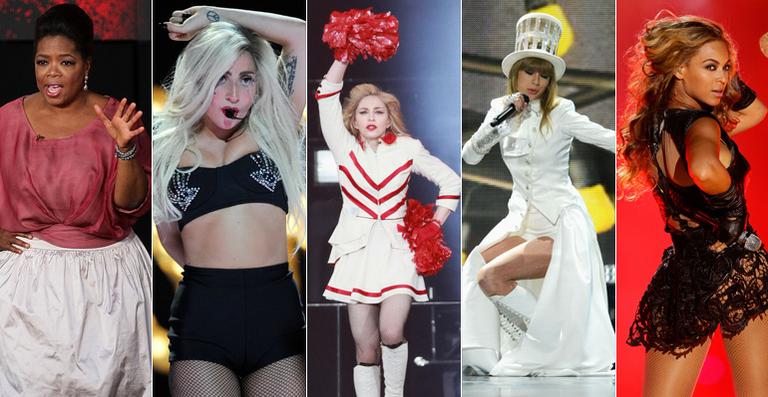 Show das Poderosas: ‘Forbes’ divulga lista das celebridades mais importantes