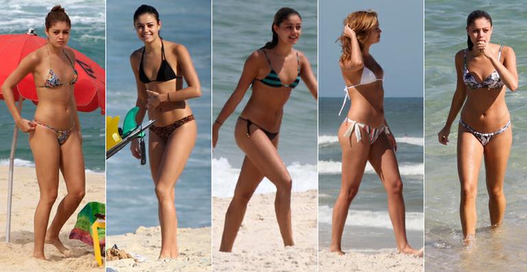 A moda praia de Sophie Charlotte. Veja os biquínis da atriz!