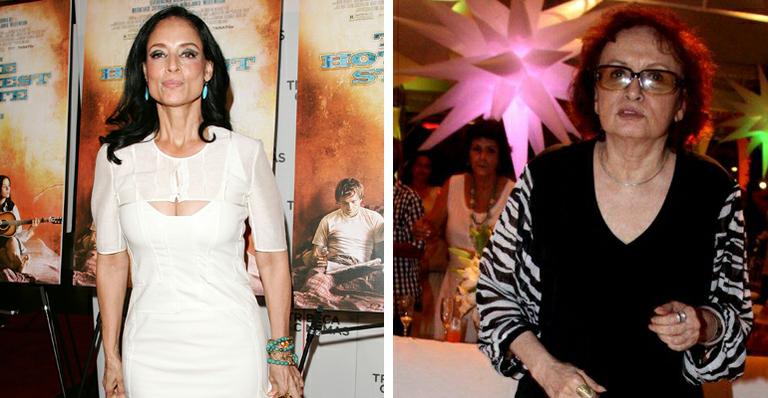 Sonia Braga consola Joana Fomm após Globo não renovar contrato com a atriz