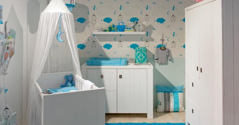 A cor do quarto ajuda o bebê a relaxar. Veja como decorar o ambiente!