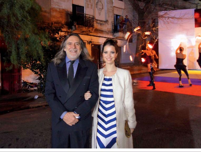 Zé de Abreu e Nathalia Dill