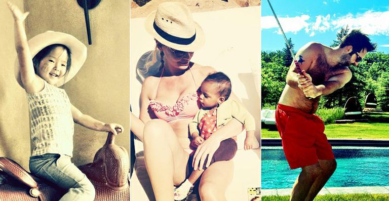 Mamãe coruja: Katherine Heigl mostra momentos divertidos com as filhas