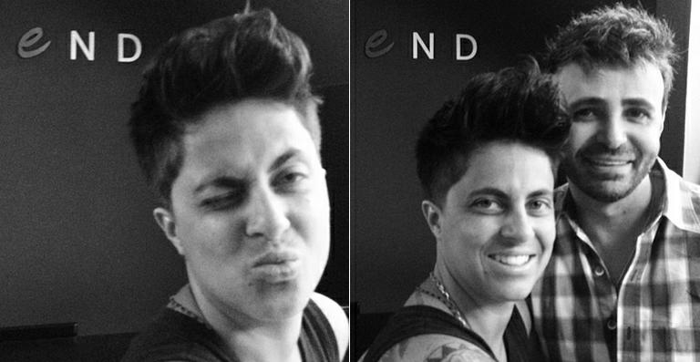 Thammy Miranda muda o visual e adere ao topete