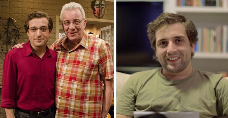 Gregório Duvivier, do Porta dos Fundos, grava participação em ‘A Grande Família’