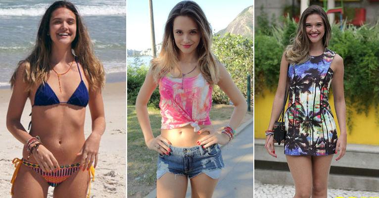 Juliana Paiva, a Fatinha de ‘Malhação’, revela como mantém a boa forma e conta seus truques de beleza