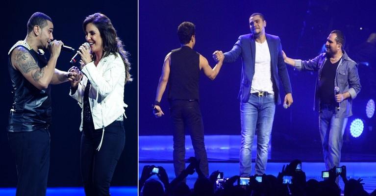 Ivete Sangalo arrasa em gravação de DVD de Naldo