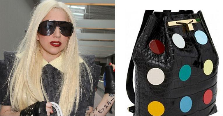 Lady Gaga dá mochila de R$ 125 mil para o namorado