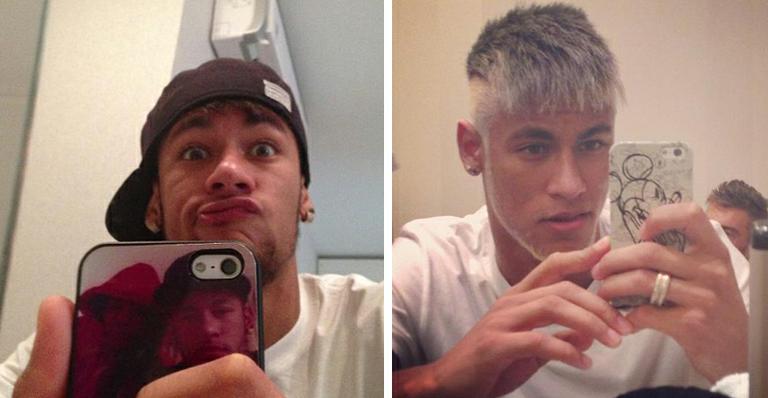De irmã Rafaella a Mickey: veja quais capinhas personalizadas o jogador Neymar usa no seu celular