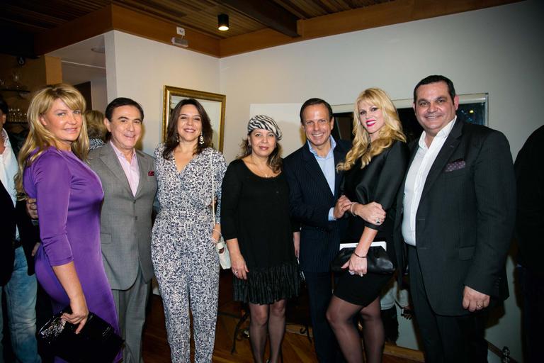 Amaury Jr. e João Doria