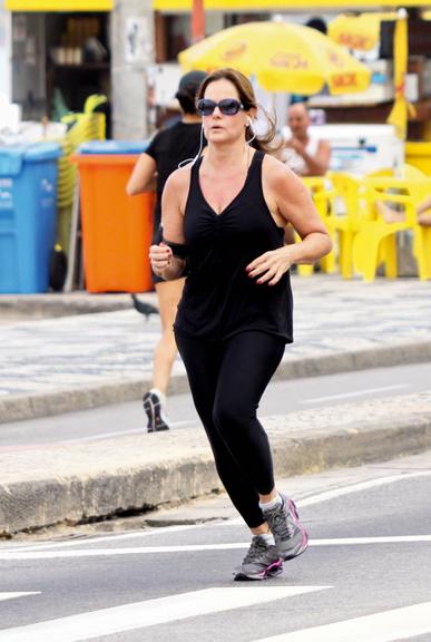 Renata Ceribelli em dia Running