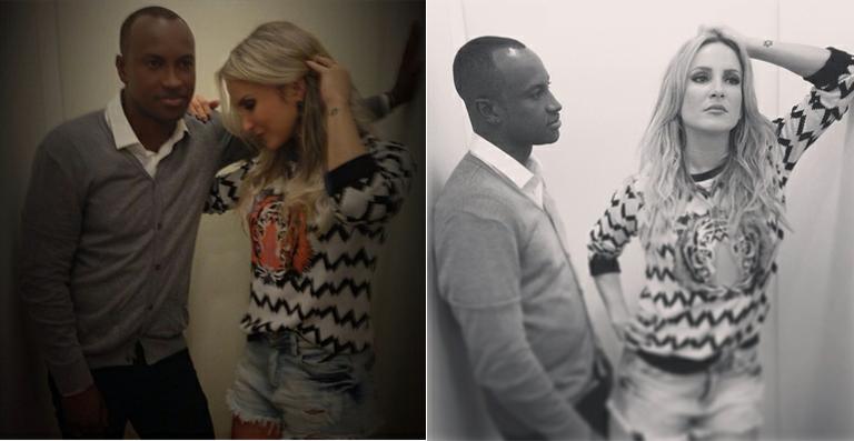 Claudia Leitte termina de gravar o clipe de ‘Quer Saber’ com Thiaguinho