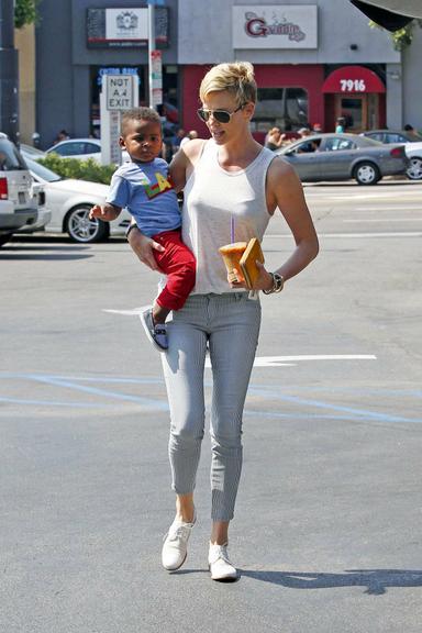 Charlize Theron e Jackson