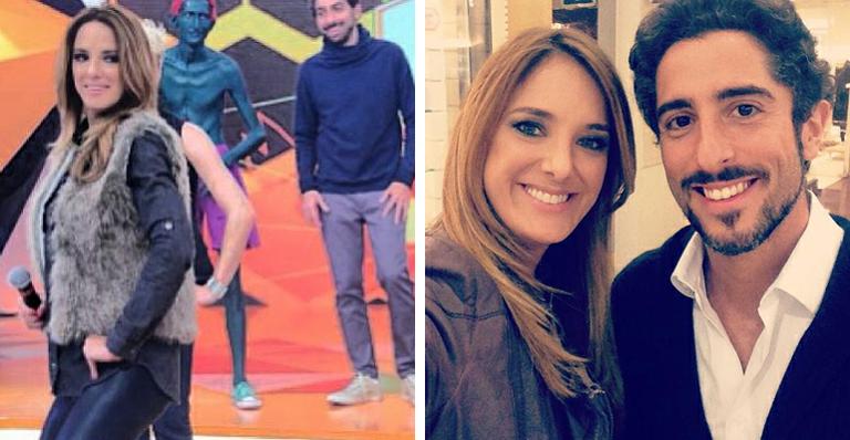 Ticiane Pinheiro volta a dançar o ‘Quadradinho do 8’ em programa da Record