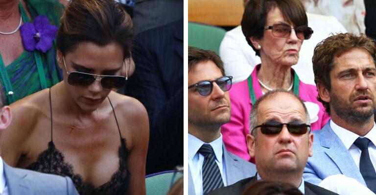 Victoria Beckham e outros famosos assistem à final do torneio de Wimbledon em Londres