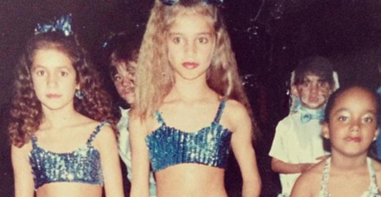 Grazi Massafera posta foto de infância: ‘Sempre fui magrinha’