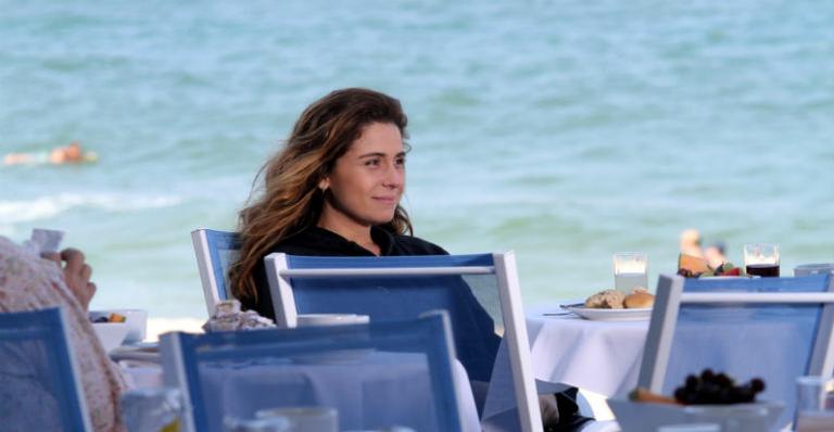Giovanna Antonelli filma ‘SOS Mulheres ao Mar’ na orla carioca