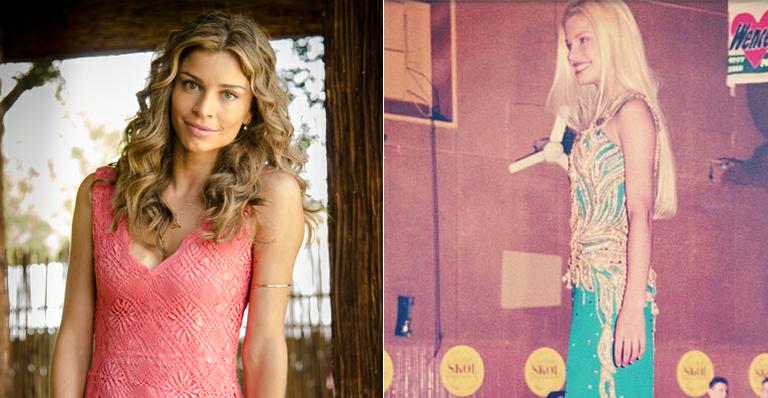 Grazi Massafera aparece loiríssima em foto de quando era modelo