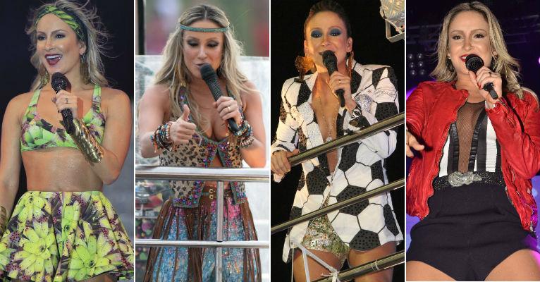 Claudia Leitte completa 33 anos! Veja os looks sensuais da cantora