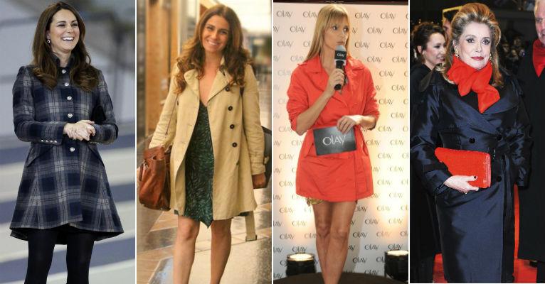 Kate Middleton e Giovanna Antonelli: aprenda a usar trench coat com as famosas