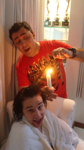 Cláudia Rodrigues também cuida do cabelo com velaterapia