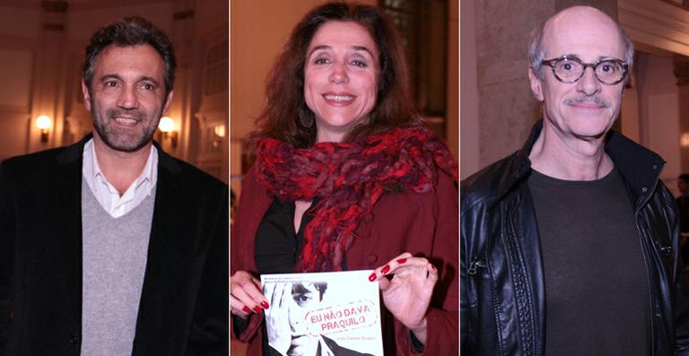 Famosos prestigiam a nova peça de Cássio Scapin no teatro