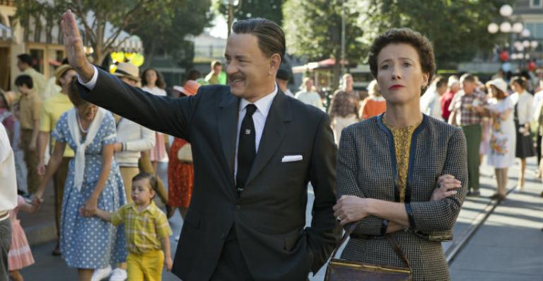 Tom Hanks e Emma Thomspon vivem Walt Disney e P.L. Travers em ‘Saving Mr. Banks’