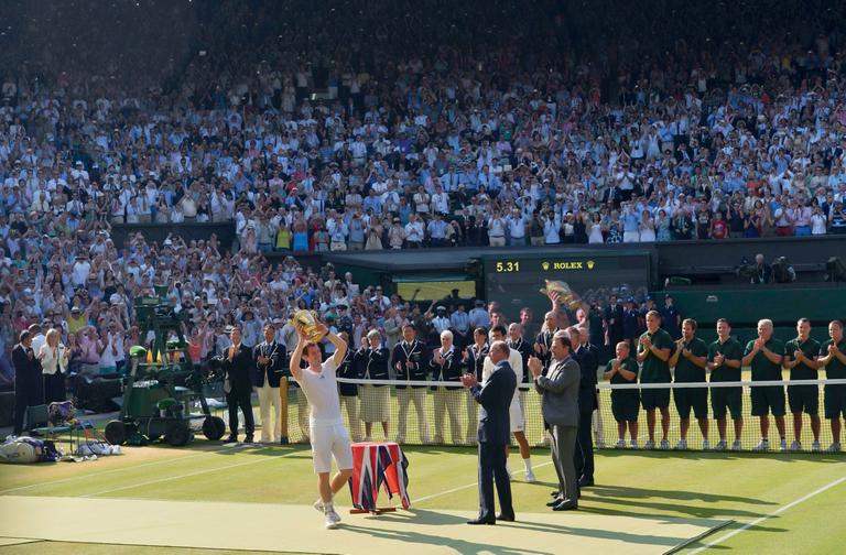 Andy Murray quebra jejum histórico em Wimbledon
