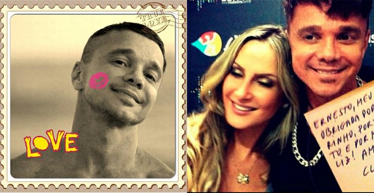 Ivete Sangalo e Claudia Leitte parabenizam Netinho no dia de seu aniversário