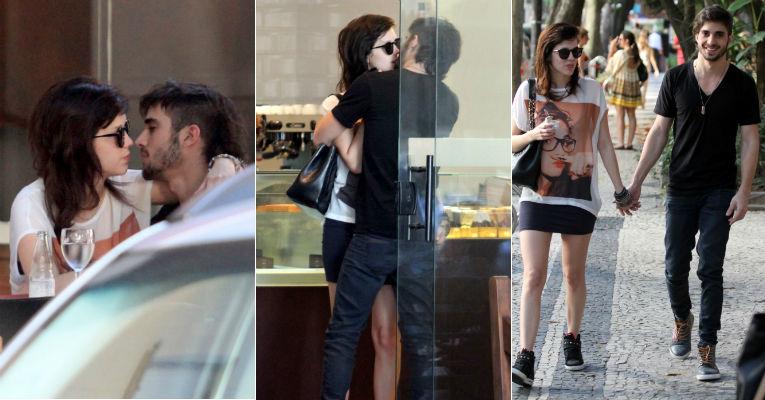 Fiuk e Sophia Abrahão são fotografados aos beijos no Rio