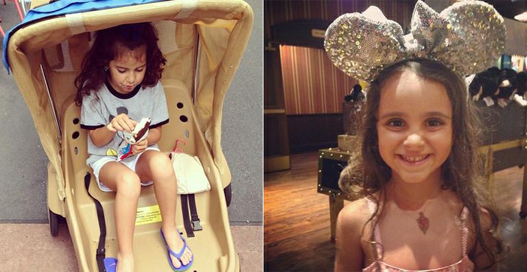Famosos levam os filhos para passar as férias na Disney