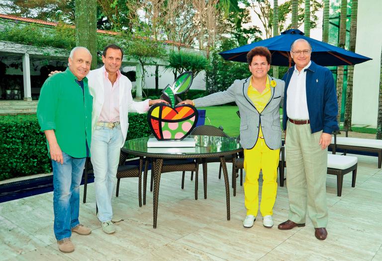 Reverência ao talento de Romero Britto