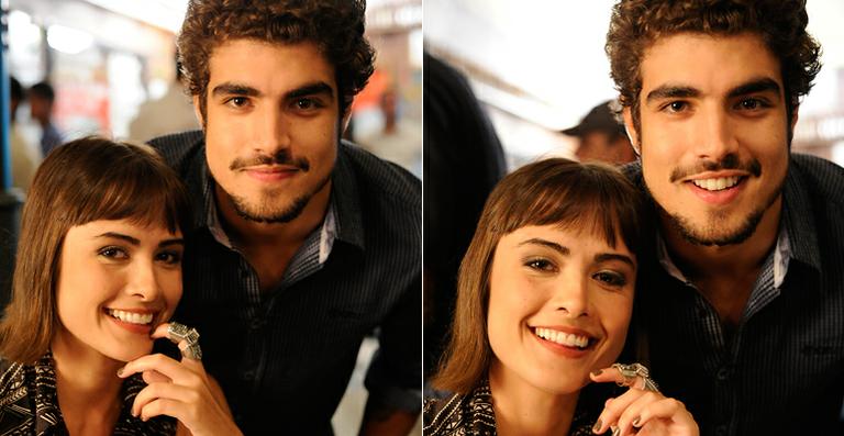 Maria Casadevall nega romance com Caio Castro: ‘Fiquei bem chateada’