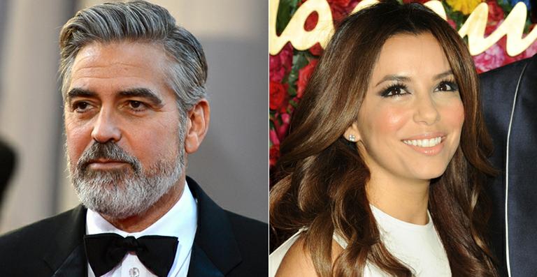 George Clooney tentou conquistar Eva Longoria e ela não quis saber dele