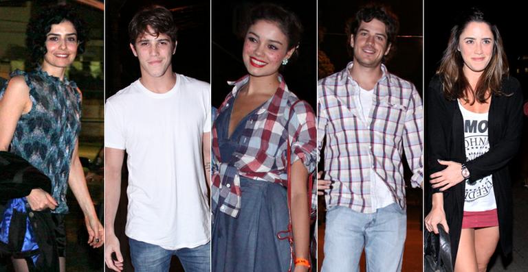 Elenco de ‘Sangue Bom’ curte festa julina no Rio