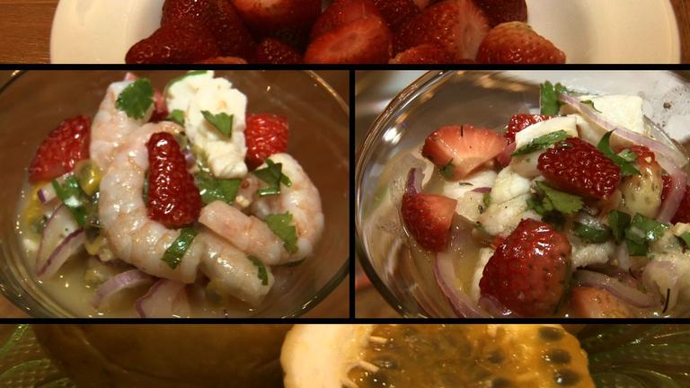 Aprenda deliciosa receita de ceviche marinado com limão e maracujá!