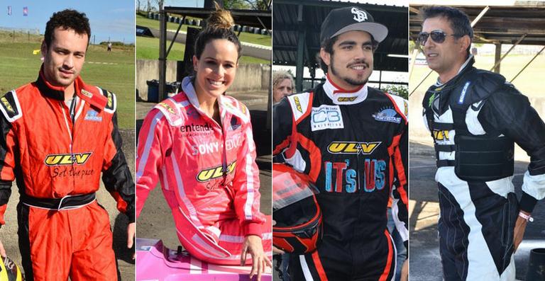 Caio Castro, Rodrigo Andrade e outros famosos disputam o Kart dos Artistas