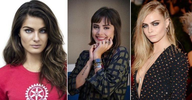 Sobrancelha grossa é tendência na passarela e entre as famosas. Saiba como aderir!