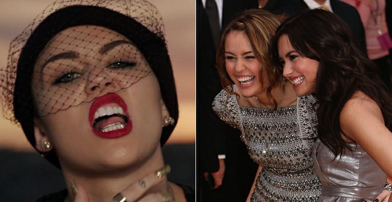 Demi Lovato se preocupa com fase festeira de Miley Cyrus