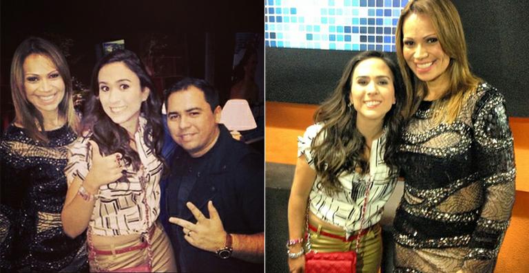 Tatá Werneck grava com a banda Aviões do Forró para cena de ‘Amor à Vida’