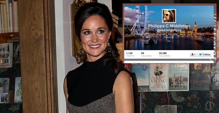 Perfil falso de Pippa Middleton usa bebê real para enganar imprensa