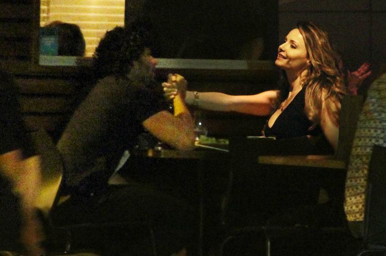 Jesus Luz e Rita Guedes em jantar