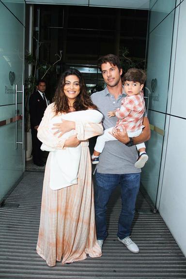 Juliana Paes dá à luz o 2º filho