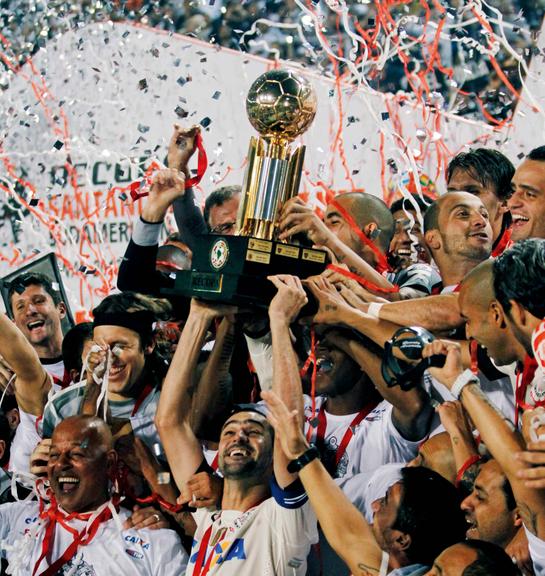 Corinthians festeja o título da Recopa Sul-Americana