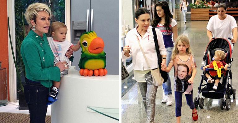 No Dia das Avós, veja as celebridades curtindo seus netos